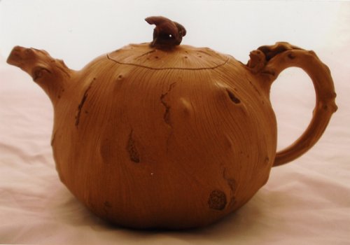 朱球紫砂壶 机理供春（老段泥） 