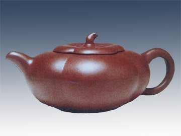 裴石民紫砂壶 海棠 