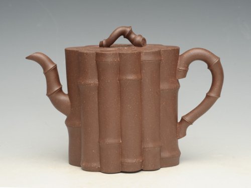 吴玉群紫砂壶 十三竹 