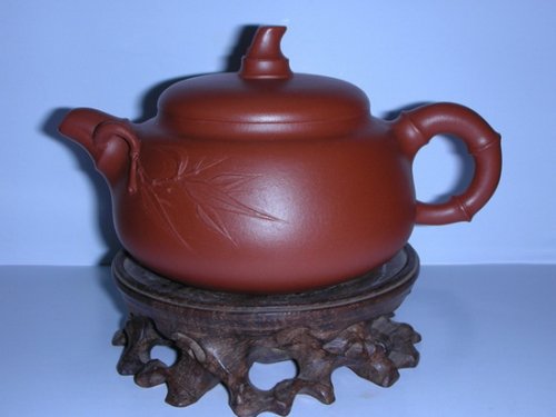 曹永萍紫砂壶 佛竹 