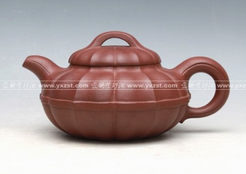 冯文娟紫砂壶 线圆宝菱底槽清 