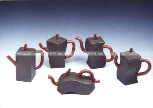 华健紫砂壶 长方形的舞姿 