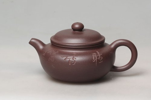 周益芳紫砂壶 小仿古 