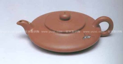 范永良紫砂壶 玉扁壶 