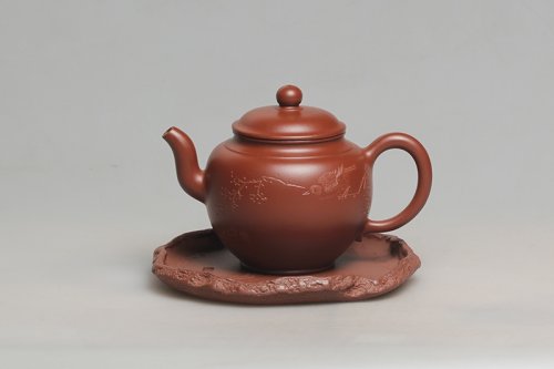 张彩萍紫砂壶 秋韵 