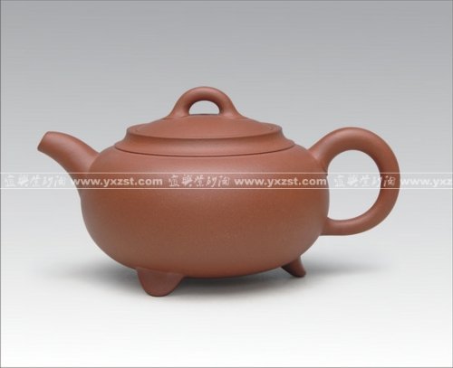 范双元紫砂壶 三足如意 