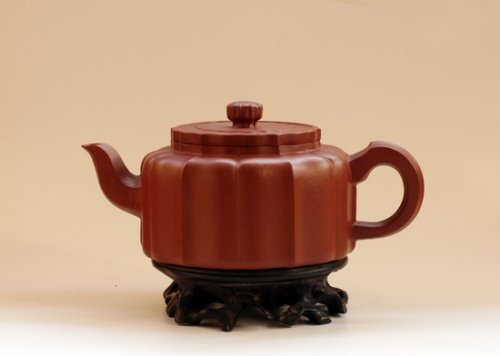 李美玲紫砂壶 镜棱 