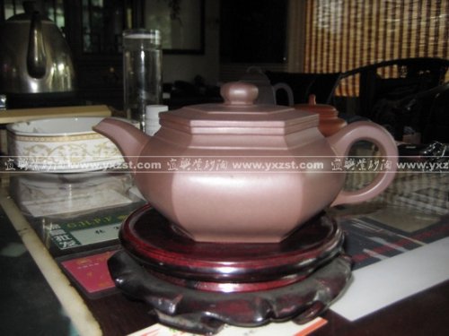 李作顺紫砂壶 六方 