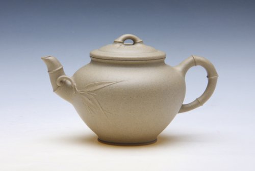 储彩琴紫砂壶 竹节 