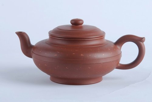 刘军华紫砂壶 高线圆壶 