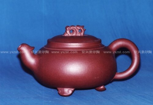 吴夕初紫砂壶 渊龙出水 