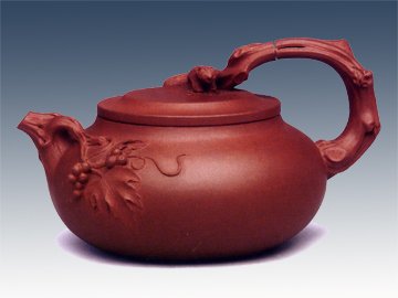 史志鹏紫砂壶 独鼠清幽 