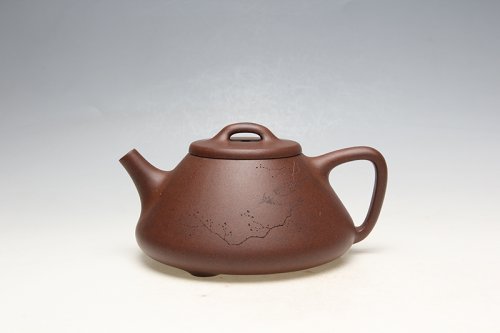 郁建超紫砂壶 石瓢 