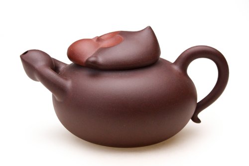 汪建川紫砂壶 大圣献桃 