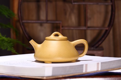 曹静玲紫砂壶 子冶石瓢 