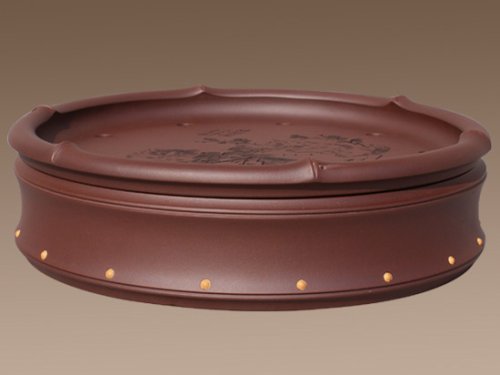 沈文军紫砂壶 《虚竹》茶海 