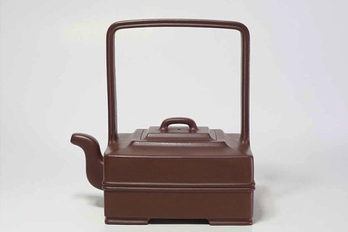 王秀局紫砂壶 智足提梁 