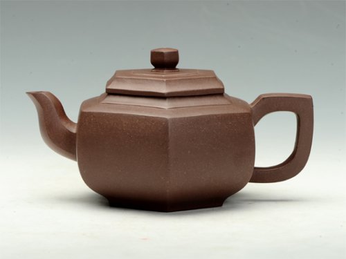 冯文娟紫砂壶 六方雪华 