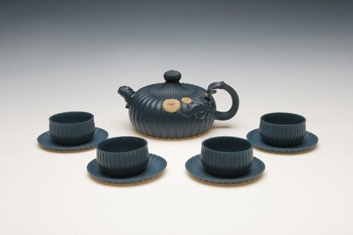 范建荣紫砂壶 三十六节菊花套具 