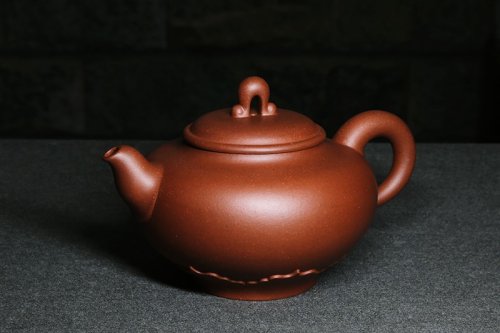 沈琳紫砂壶 坐莲 