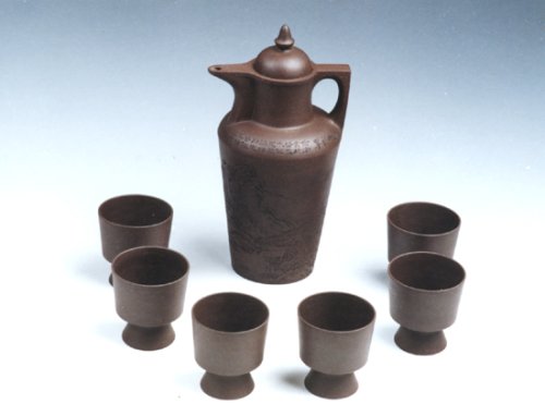 钱小军紫砂壶 酒壶套具 