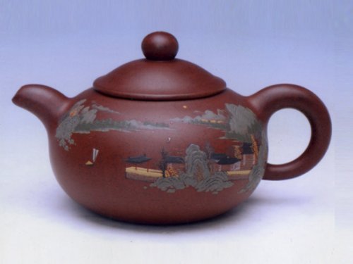 朱水芬紫砂壶 玉香 