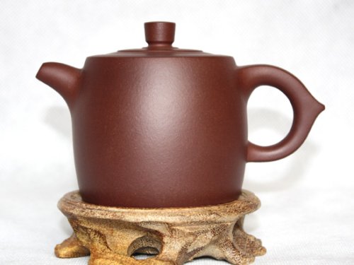 许艳萍紫砂壶 底槽青 井栏壶 