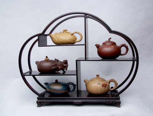 季益顺紫砂壶 江南一景组壶 