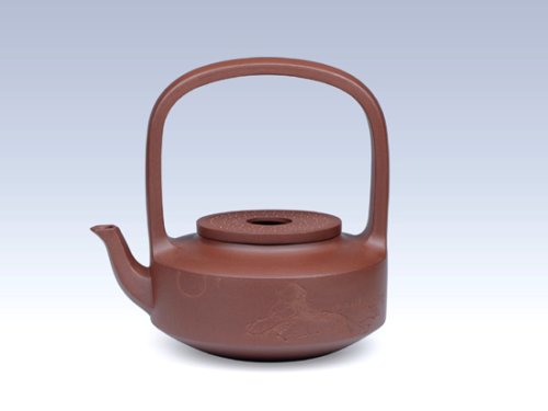 储国峰紫砂壶 玉璧 