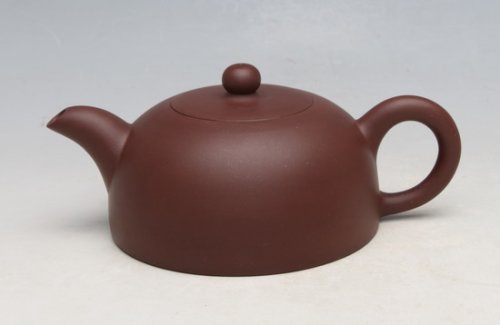 范早大紫砂壶 半玉 