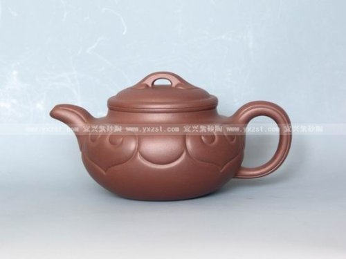许艳春紫砂壶 仿古如意 