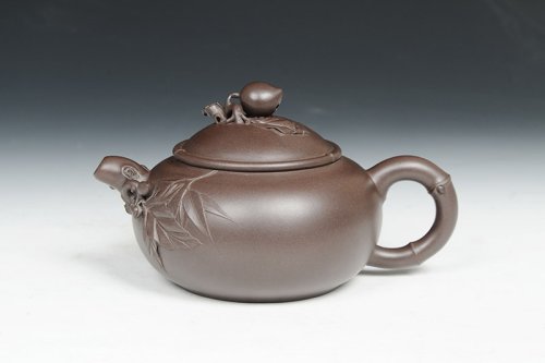 丁俊宏紫砂壶 祝寿 