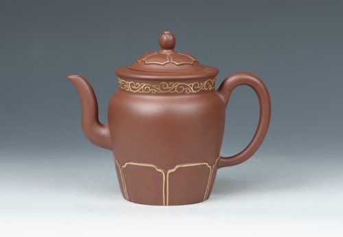 徐永伟紫砂壶 高菱花 