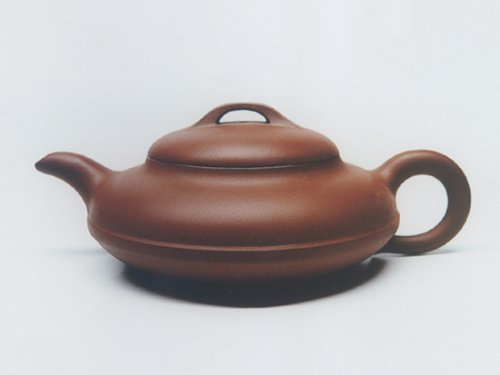周俊鹏紫砂壶 线圆 