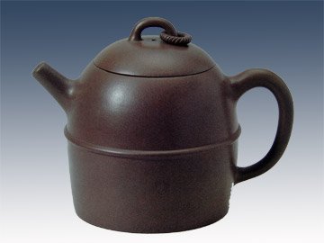 裴石民紫砂壶 穿顶云足 