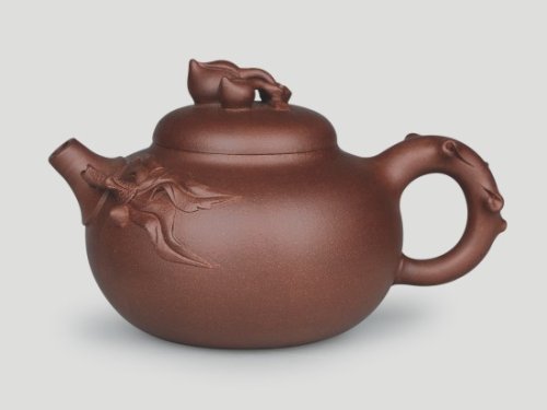 吴建军紫砂壶 寿桃 