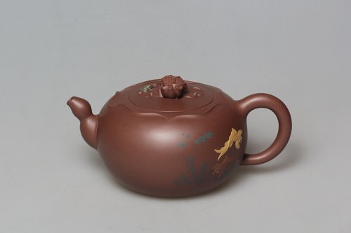 范建荣紫砂壶 母子连心 