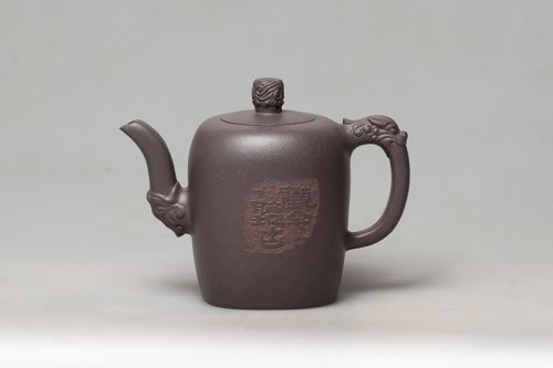 张彩萍紫砂壶 龙行天下 