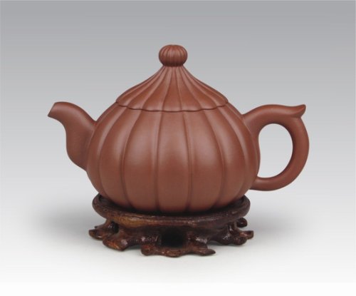 何其仙紫砂壶 宝菊壶 
