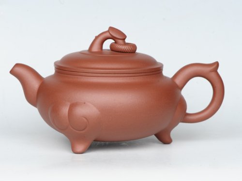 朱新南紫砂壶 三羊开泰 