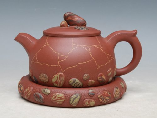 邵慧琴紫砂壶 石趣 320CC 