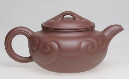 陈顺仙(大)紫砂壶 仿古如意 