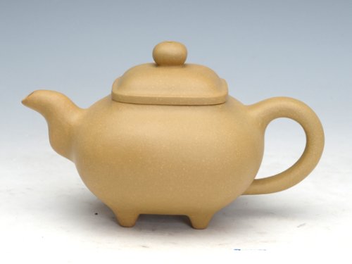 冯文娟紫砂壶 传炉  泥料：本山绿泥 