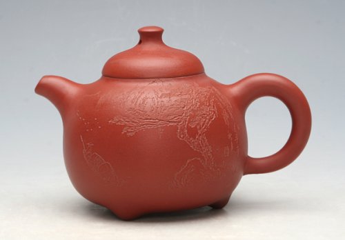 汪晖紫砂壶 三足匏瓜 