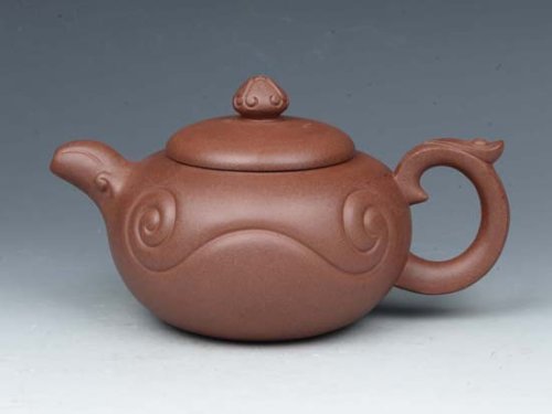 朱大伟紫砂壶 祥云如意 