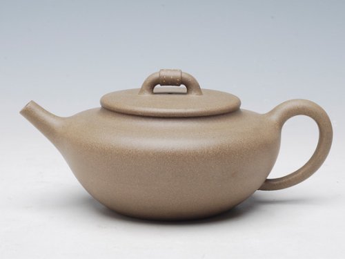 陈健紫砂壶 扁福 