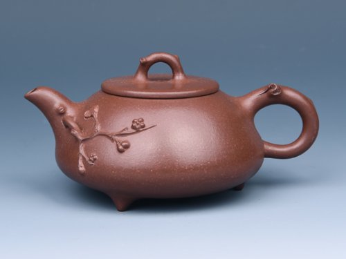 张丽妹紫砂壶 松针石瓢 