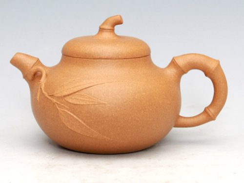 洪美华紫砂壶 小竹茄段 