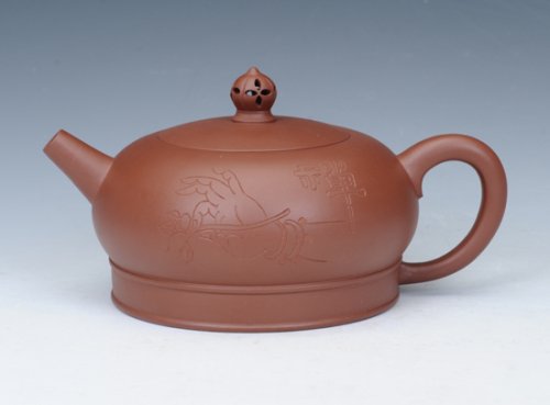 徐芳紫砂壶 卧祥 