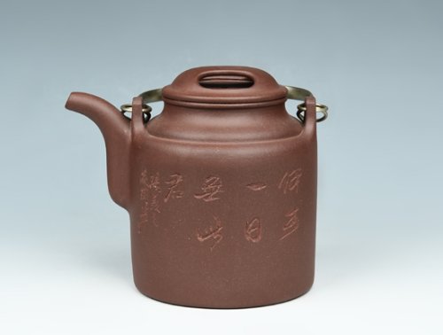 朱其大紫砂壶 小洋桶 